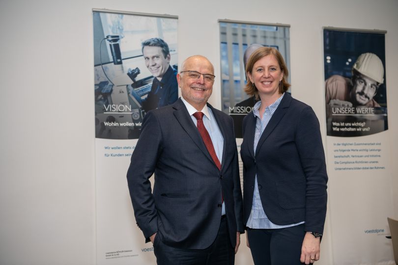 Franz Rotter und Barbara Eibinger-Miedl