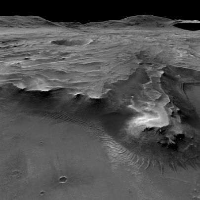 Landing Site_Jezero Krater Mars