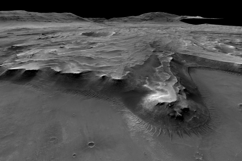 Landing Site_Jezero Krater Mars