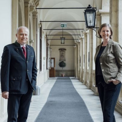 Hans Seitinger und Barbara Eibinger-Miedl