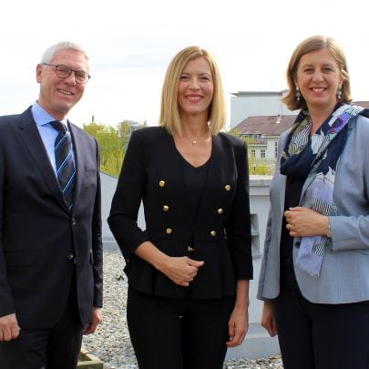 Johann Harrer, Lejla Pock und Barbara Eibinger-Miedl