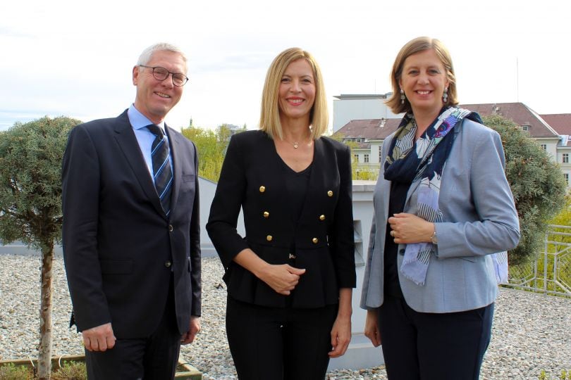 Johann Harrer, Lejla Pock und Barbara Eibinger-Miedl