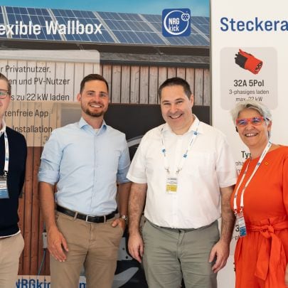 Oliver Zeisberger (Moderator), Alexander Winkler (Software Leiter DiniTech GmbH), Marcella Kral (ÖAMTC), Dietmar Niederl (GF DiniTech GmbH), Paul Zöchling (Österreichische POST), Gilbert Neubauer (Vertriebsleiter DiniTech GmbH)