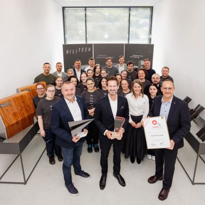 Hilitech wird mit dem Julius Award ausgezeichnet.