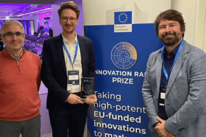 Eoghan O’neill (Sen. Policy Officer EU Commission), Lukas Pachernegg (Ecolyte), Stefan Spirk (CEO & Founder Ecolyte GmbH)