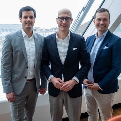 Stefan Horn CEO Leftshift One, Christoph Praschl VERBUND, Damir Trtanj VERBUND