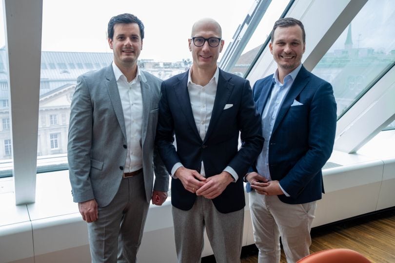 Stefan Horn CEO Leftshift One, Christoph Praschl VERBUND, Damir Trtanj VERBUND