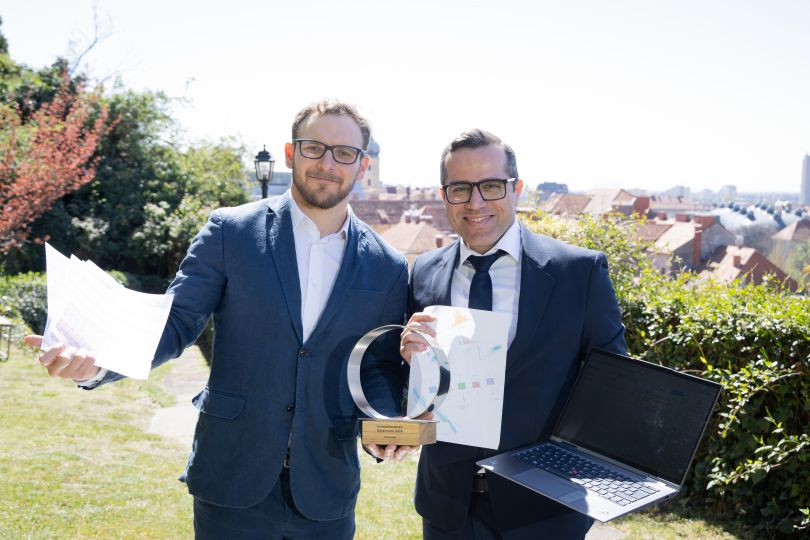 Simon Braito und Vahid Badeli von arterioscope