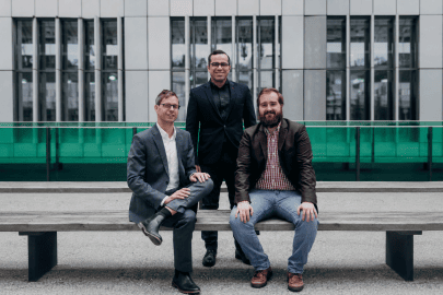 arterioscope-Gründer (v.l.): Hermann Moser (CEO), Vahid Badeli (CTO) und Sascha Ranft (CSO)