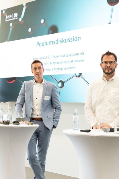Christian Koller, Pankl und Peter Paier, Metalpine